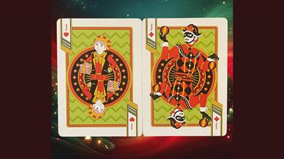 Bicycle Nutcracker (Red) Playing Cards