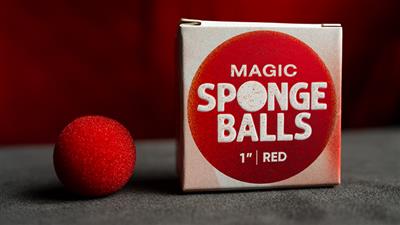 Magic Sponge Balls 4PK RED 1'' by Murphy's Magic