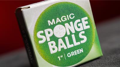 Magic Sponge Balls 4PK GREEN 1'' by Murphy's Magic