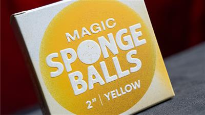 Magic Sponge Balls 4PK YELLOW 2'' by Murphy's Magic