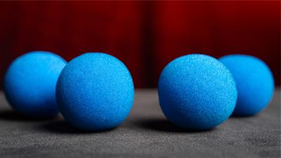 Magic Sponge Balls 4PK BLUE 1'' by Murphy's Magic