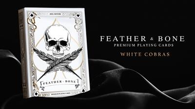 Feather & Bone: The White Cobra's (Limited Edition) Playing Cards by Joel Meyers