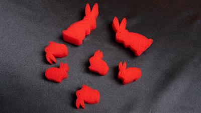 MULTIPLYING RABBITS (Gimmicks and Instructions) by Apprentice Magic  - Trick