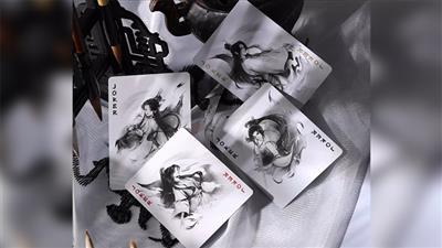 Martial Arts (Sky) Playing Cards by King Star