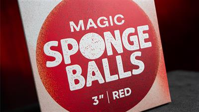 Magic Sponge Balls 4PK RED 3'' by Murphy's Magic