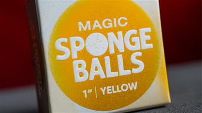 Magic Sponge Balls 4PK YELLOW 1'' by Murphy's Magic