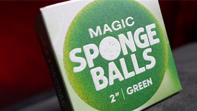 Magic Sponge Balls 4PK GREEN 2'' by Murphy's Magic