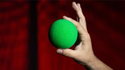 Magic Sponge Balls 4PK GREEN 3'' by Murphy's Magic