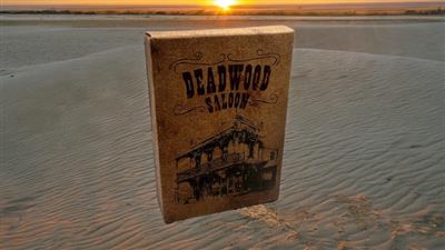 Deadwood Marked (Red) Playing Cards  by Matthew Wright and Mark Bennett