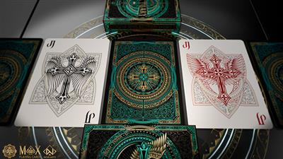 Royal Sanctuary Noble (foil) Emerald Kings Playing Cards