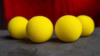 Magic Sponge Balls 4PK YELLOW 2'' by Murphy's Magic