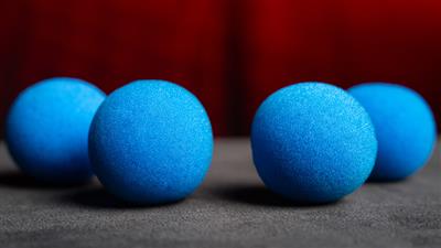 Magic Sponge Balls 4PK BLUE 1.5'' by Murphy's Magic