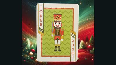 Bicycle Nutcracker (Green) Playing Cards