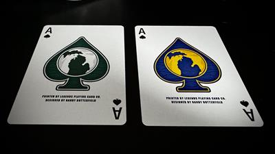 Michigan Euchre Playing Cards by Midnight Cards