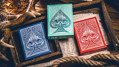 Sanctuary (Cyan) Playing Cards