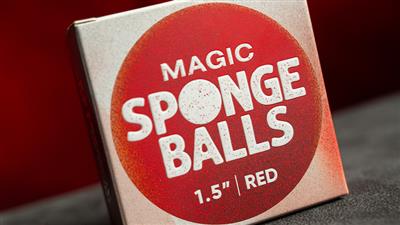 Magic Sponge Balls 4PK RED 1.5'' by Murphy's Magic