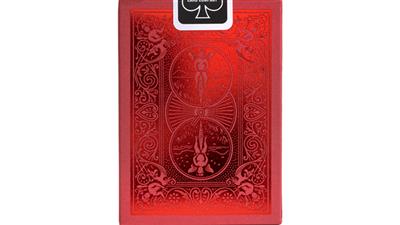 Bicycle Metalluxe Red Playing Cards by US Playing Card Co.