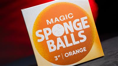 Magic Sponge Balls 4PK ORANGE 3'' by Murphy's Magic