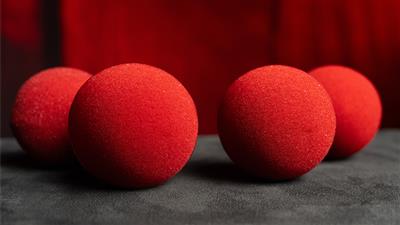 Magic Sponge Balls 4PK RED 2'' by Murphy's Magic