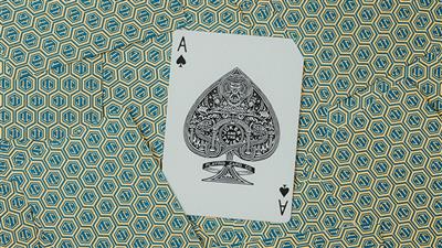 No Borders Honeycomb Playing Cards by Joker and the Thief