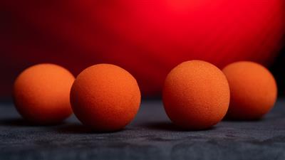 Magic Sponge Balls 4PK ORANGE 3'' by Murphy's Magic