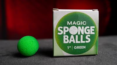 Magic Sponge Balls 4PK GREEN 1'' by Murphy's Magic