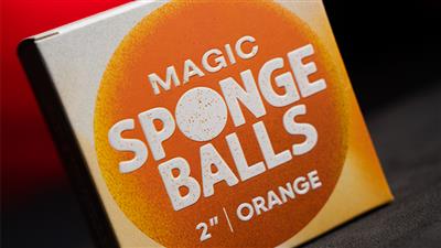 Magic Sponge Balls 4PK ORANGE 2'' by Murphy's Magic