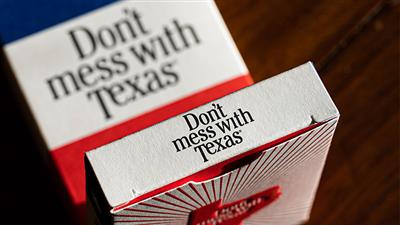 DON'T MESS WITH TEXAS™ PLAYING CARDS by Fultons