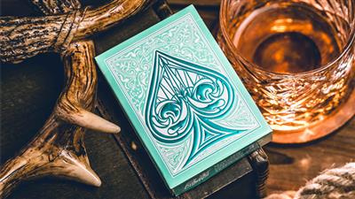 Sanctuary (Cyan) Playing Cards