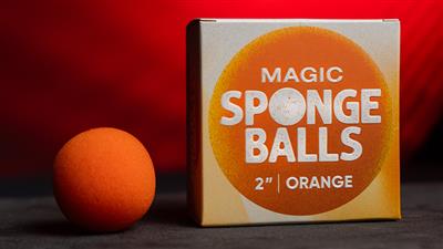 Magic Sponge Balls 4PK ORANGE 2'' by Murphy's Magic