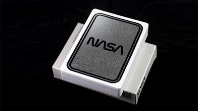 Silver Foil NASA Worm Playing Cards