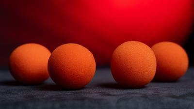 Magic Sponge Balls 4PK ORANGE 2'' by Murphy's Magic