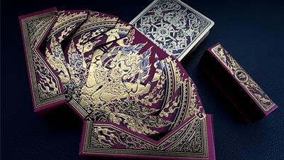 Asura Deluxe (Red) Playing Cards