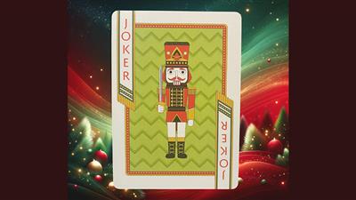 Bicycle Nutcracker (Red) Playing Cards