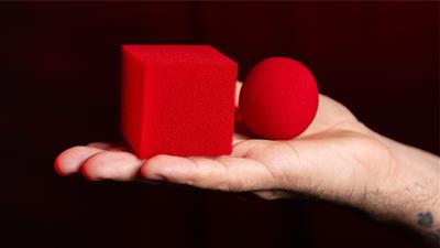 Magic Sponge Ball to Square RED by Murphy's Magic