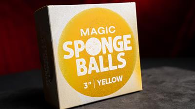 Magic Sponge Balls 4PK YELLOW 3'' by Murphy's Magic