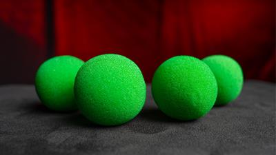 Magic Sponge Balls 4PK GREEN 2'' by Murphy's Magic