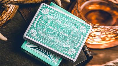 Sanctuary (Cyan) Playing Cards