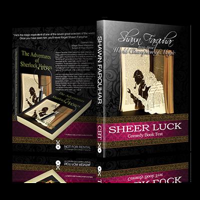 Sheer Luck - The Comedy Book Test (Online Instructions) by Shawn Farquhar