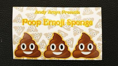 Sponge Emoji POO (4PK.) by Andy Amyx- Trick