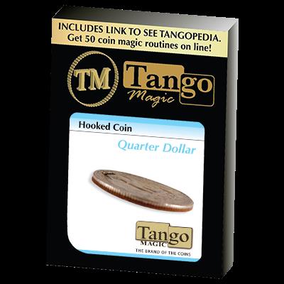 Hooked Coin Quarter by Tango - Trick (D0065)