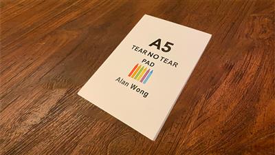 No Tear Pad (Medium, 6''x8'', Tear/No Tear Alternating) by Alan Wong - Trick