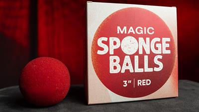 Magic Sponge Balls 4PK RED 3'' by Murphy's Magic