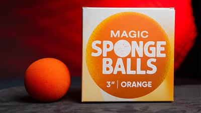 Magic Sponge Balls 4PK ORANGE 3'' by Murphy's Magic