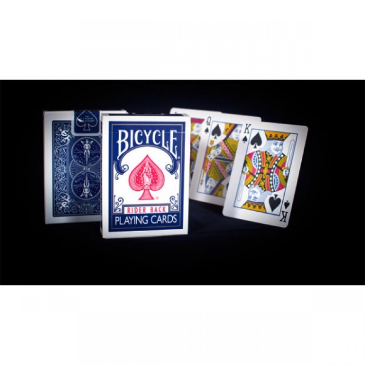 poker cards in bicycle wheels