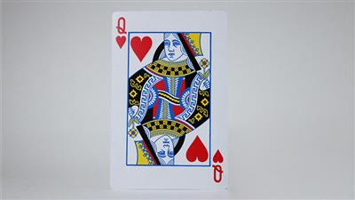 Bicycle Jumbo Queen of Hearts 2 of Club