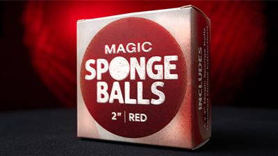 Magic Sponge Balls 4PK RED 2'' by Murphy's Magic