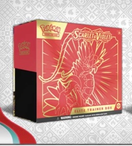 Pokemon TCG: Scarlet & Violet 1 Elite Trainer Box - Scarlet Box