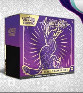 Pokemon TCG: Scarlet & Violet 1 Elite Trainer Box - Violet Box