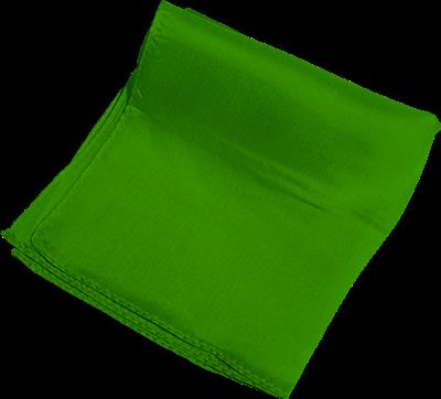 Silk 18 inch (Green) Magic by Gosh - Trick